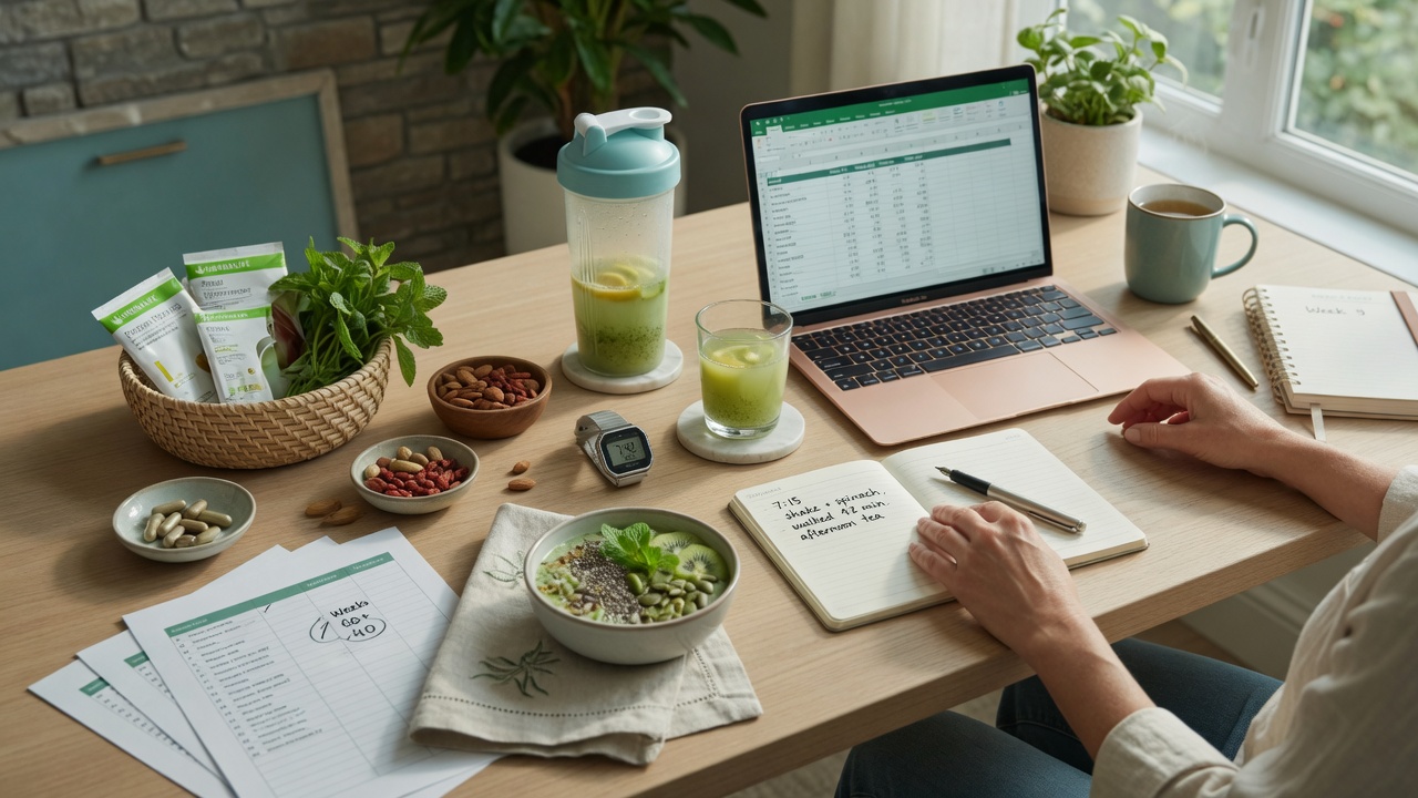 herbalife weight loss: practical weekday scene for a packed calendar