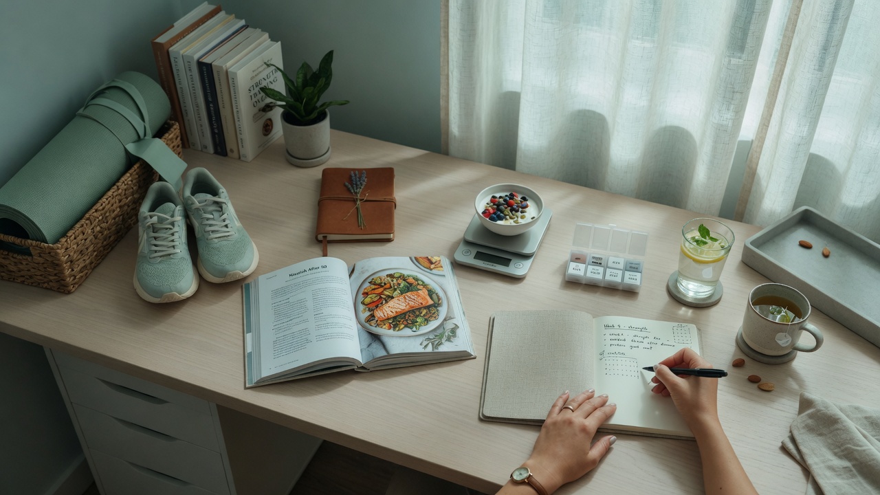 how to lose weight after menopause: practical weekday scene for a packed calendar
