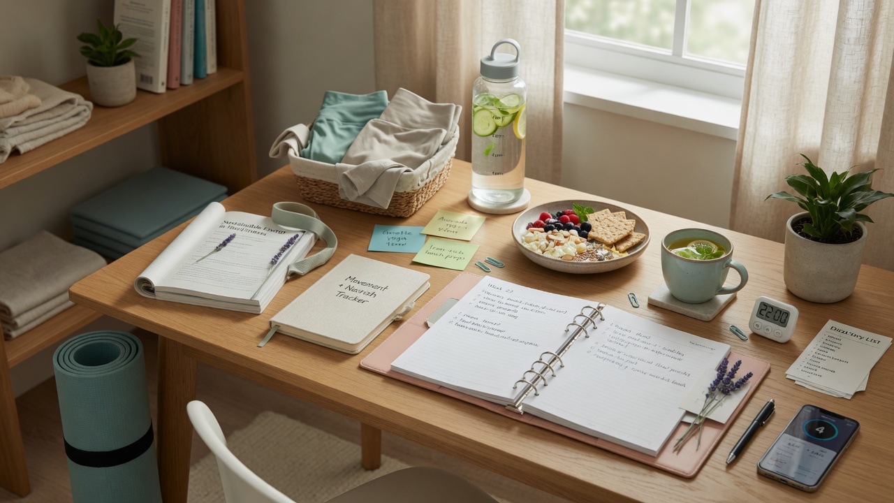 how to lose weight while pregnant: practical weekday scene for a packed calendar