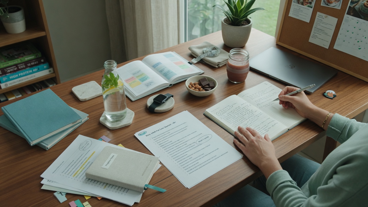 lean weight loss reviews: herbal tea on a desk during a busy workday